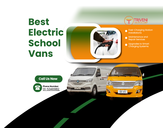 Best Electric School Vans in Nepal | Triveni Motocorp